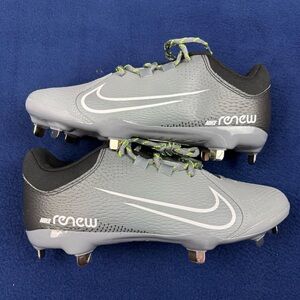 Nike React Hyperdiamond 4 Pro Softball Shoes Womens Sz 8 Cleats CZ5920-010 Sport